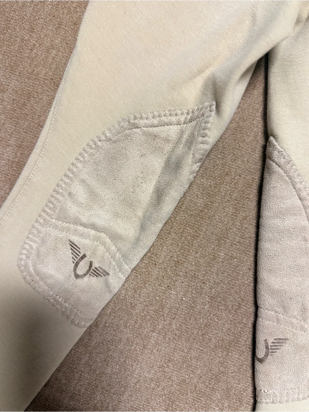 Kids beige Riding Breeches - Stretch Comfort
